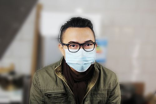包邮 稳健 医用护理口罩10只/袋*2袋 一次性灭菌 防护 防流感透气